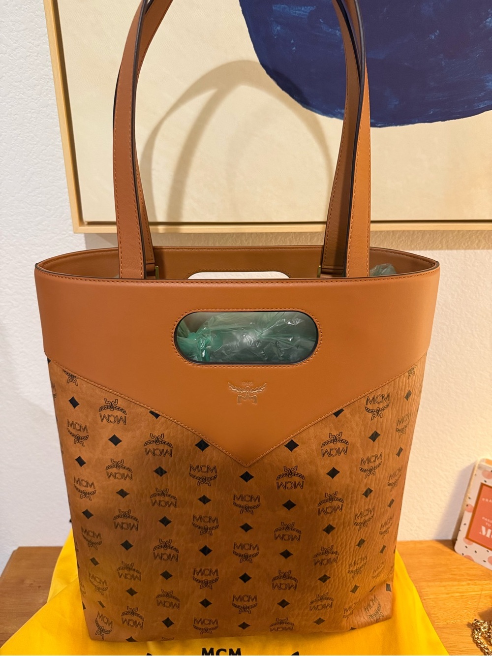 Mcm two-way handbag and tote - Picture 3 of 10